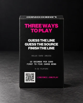 Reverse of the box showing the three ways to play